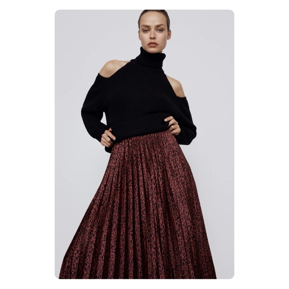 ★ NWT Zara Animal Print Skirt - Multicolored ★